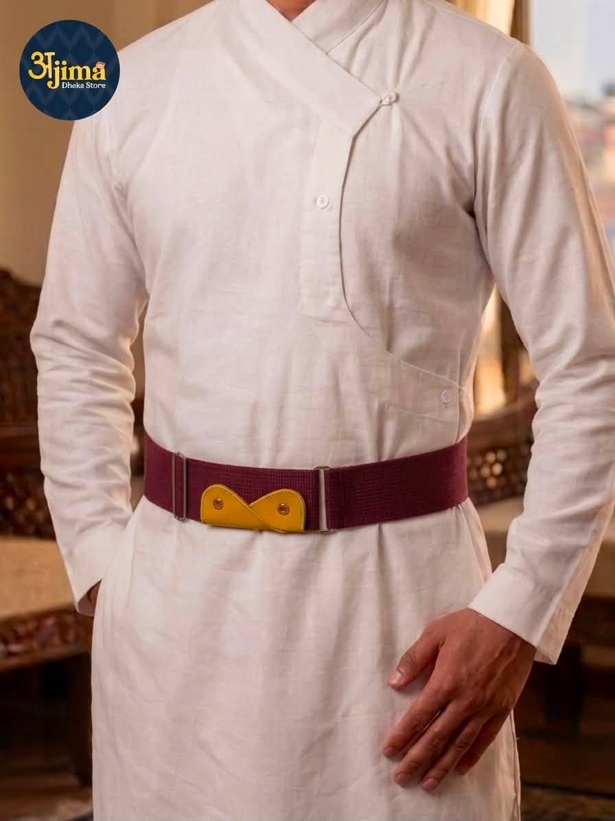 Daura Belt Maroon