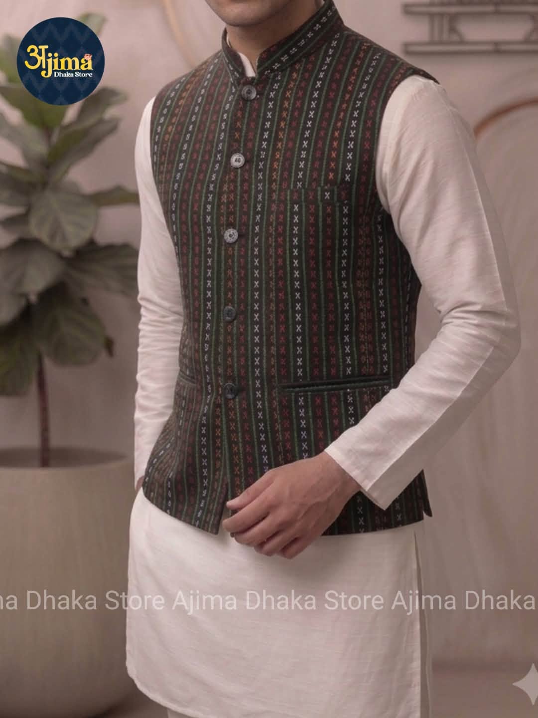 Dhaka Waist Coat